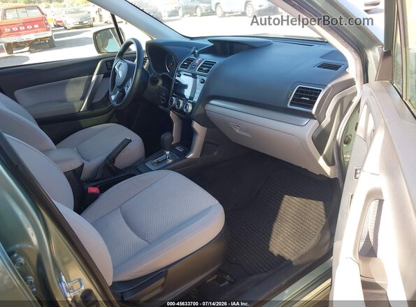 JF2SJAEC1HH563149 2017 SUBARU FORESTER Green Սալոնի դիմացի տեսք