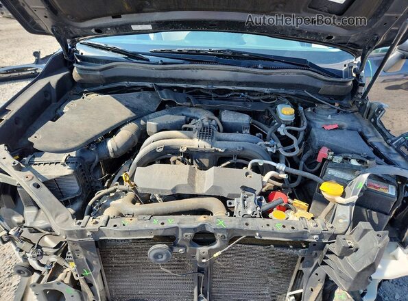 JF2SJAEC1HH805079 2017 SUBARU FORESTER Gray Widok komory silnika