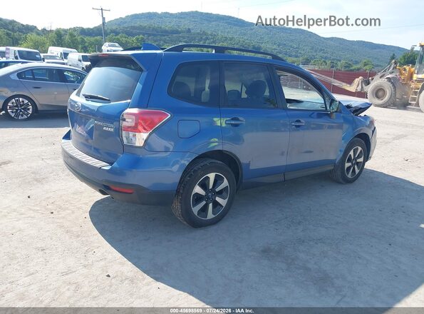 JF2SJAEC2HH522643 2017 SUBARU FORESTER Синий Задняя правая четверть