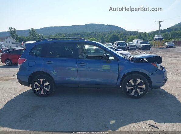 JF2SJAEC2HH522643 2017 SUBARU FORESTER Синий Вид задней части салона