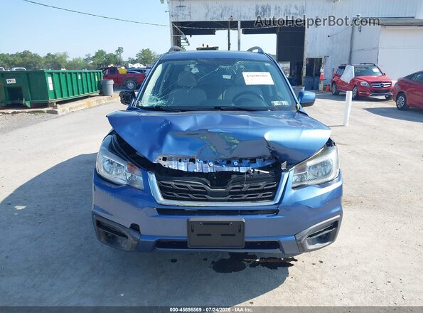JF2SJAEC2HH522643 2017 SUBARU FORESTER Синий Вид спереди