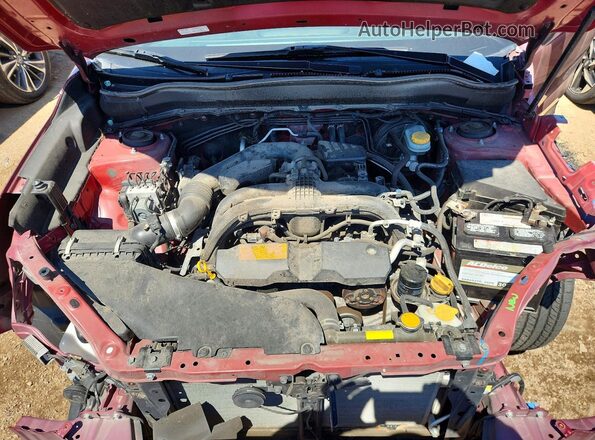 JF2SJAEC2HH557957 2017 SUBARU FORESTER Red Vista interior trasera