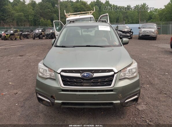 JF2SJAEC3HH405492 2017 SUBARU FORESTER Зеленый Вид щитка приборов