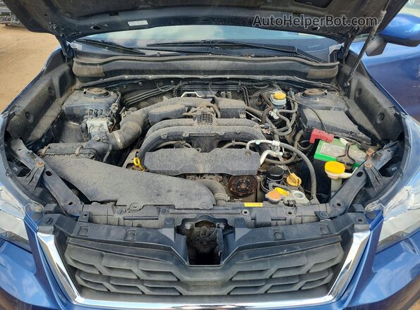 JF2SJAEC3HH517015 2017 SUBARU FORESTER Синий Вид задней части салона