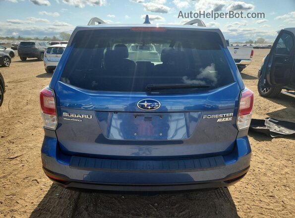 JF2SJAEC3HH517015 2017 SUBARU FORESTER Синий Вид сзади