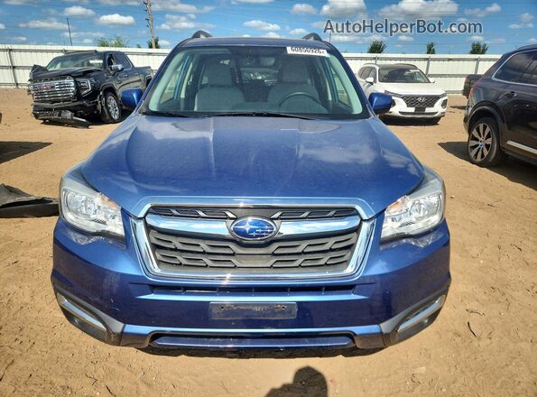 JF2SJAEC3HH517015 2017 SUBARU FORESTER Синий Вид спереди