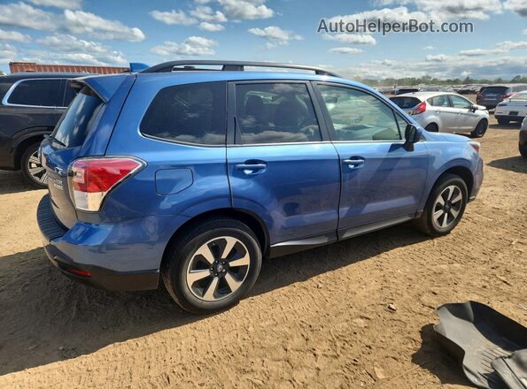 JF2SJAEC3HH517015 2017 SUBARU FORESTER Синий Задняя правая четверть
