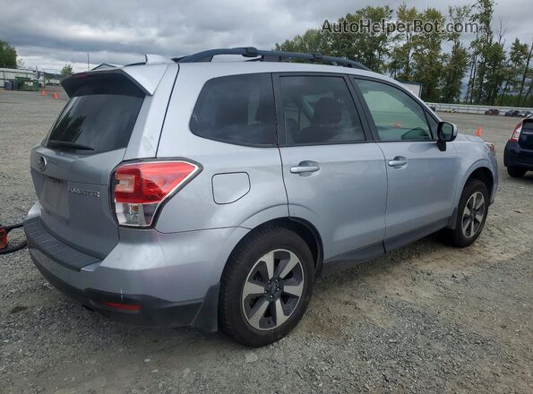 JF2SJAEC3JH535780 2018 SUBARU FORESTER Silver Rear right