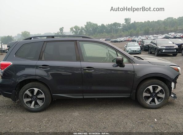JF2SJAEC3JH543457 2018 SUBARU FORESTER Gray Սալոնի հետևի տեսք
