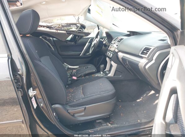 JF2SJAEC4HH403508 2017 SUBARU FORESTER Black Սալոնի դիմացի տեսք