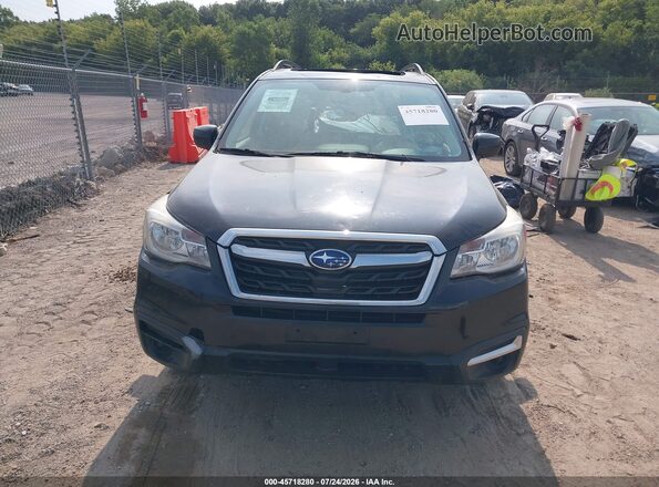 JF2SJAEC4HH403508 2017 SUBARU FORESTER Black Սարքավորումների վահանակի տեսք