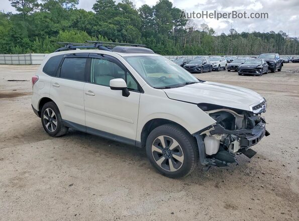 JF2SJAEC4HH451235 2017 SUBARU FORESTER White Przód prawy