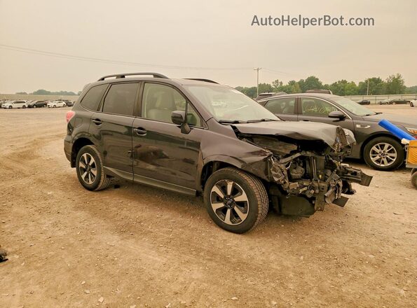 JF2SJAEC4HH574100 2017 SUBARU FORESTER Gray Front right