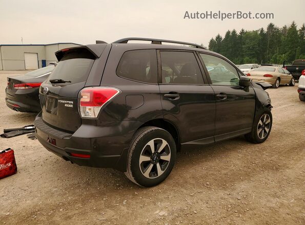 JF2SJAEC4HH574100 2017 SUBARU FORESTER Gray Rear right