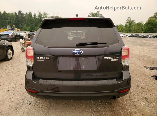 JF2SJAEC4HH574100 2017 SUBARU FORESTER Gray Rear view