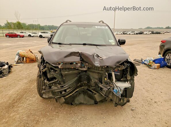 JF2SJAEC4HH574100 2017 SUBARU FORESTER Gray Front view