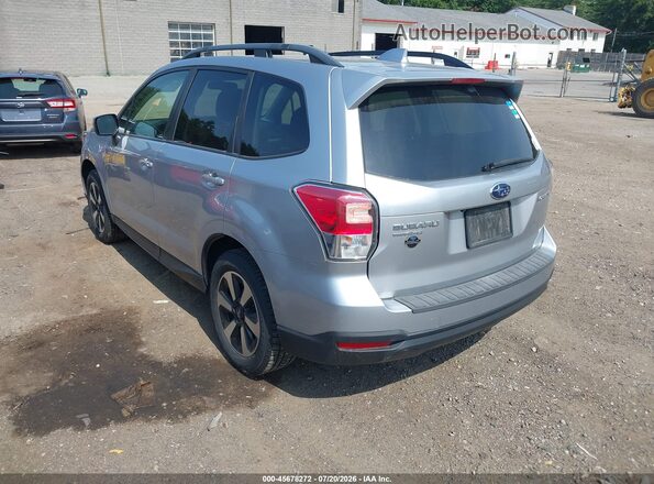 JF2SJAEC4JG552450 2018 SUBARU FORESTER Silver Rear left