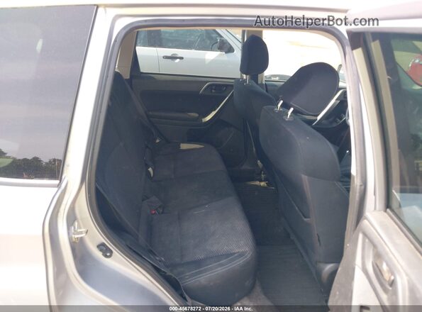 JF2SJAEC4JG552450 2018 SUBARU FORESTER Silver VIN sticker view