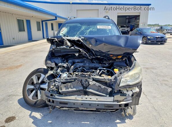 JF2SJAEC4JH405684 2018 SUBARU FORESTER Черный Вид спереди