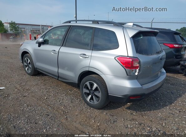 JF2SJAEC4JH454321 2018 SUBARU FORESTER Silver Trasero izquierdo
