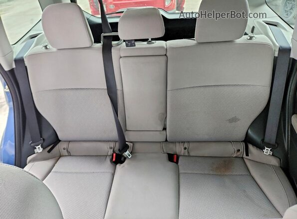 JF2SJAEC4JH493684 2018 SUBARU FORESTER Blue Widok tylnych siedzeń