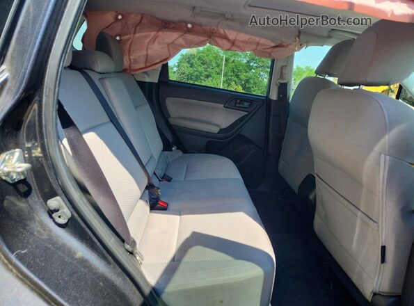 JF2SJAEC4JH499999 2018 SUBARU FORESTER Синий Вид задней части салона