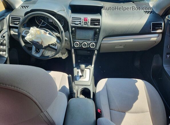 JF2SJAEC4JH499999 2018 SUBARU FORESTER Синий Вид панели приборов