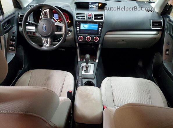 JF2SJAEC5HH527173 2017 SUBARU FORESTER Red Widok deski rozdzielczej
