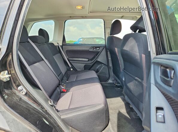 JF2SJAEC5HH551179 2017 SUBARU FORESTER Black Vista interior trasera
