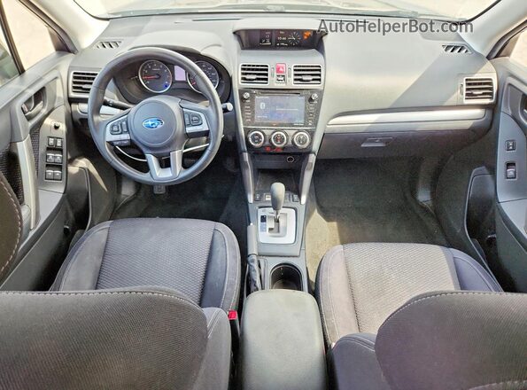 JF2SJAEC5HH551179 2017 SUBARU FORESTER Black Vista del salpicadero