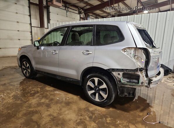 JF2SJAEC5HH567821 2017 SUBARU FORESTER Silver Rear left