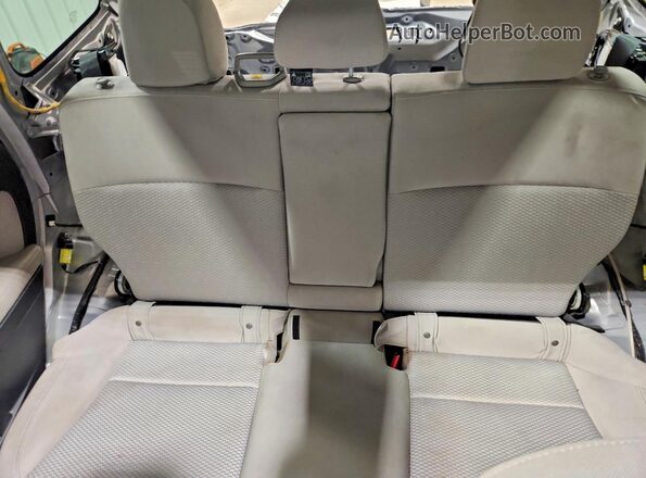 JF2SJAEC5HH567821 2017 SUBARU FORESTER Silver Rear seats view