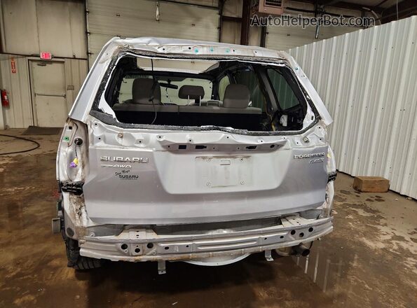 JF2SJAEC5HH567821 2017 SUBARU FORESTER Silver Rear view