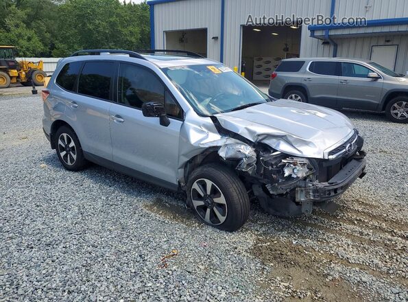 JF2SJAEC5HH591729 2017 SUBARU FORESTER Silver Przód prawy