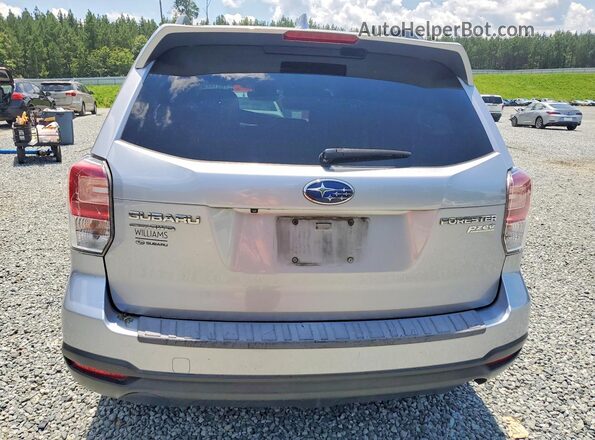 JF2SJAEC5HH591729 2017 SUBARU FORESTER Silver Widok z tyłu