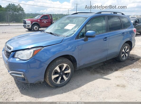 JF2SJAEC5JH401188 2018 SUBARU FORESTER Blue Вид спереду