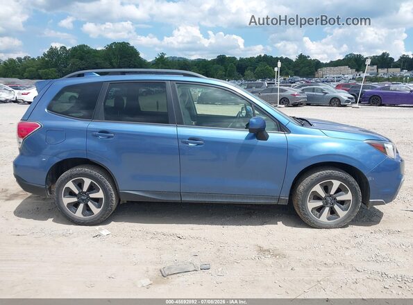JF2SJAEC5JH401188 2018 SUBARU FORESTER Blue Вид задньої частини салону