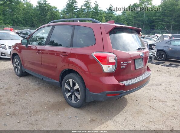 JF2SJAEC5JH437415 2018 SUBARU FORESTER Red Tył lewy