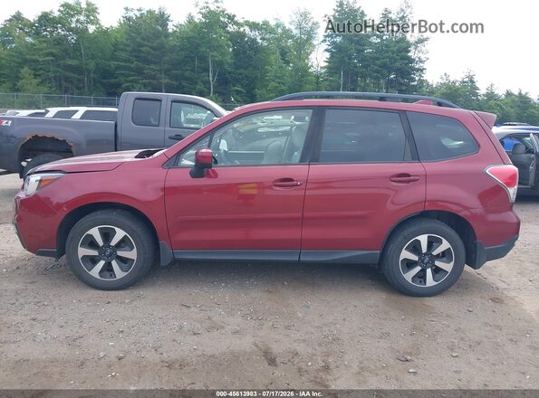 JF2SJAEC5JH437415 2018 SUBARU FORESTER Red Widok wnętrza 360 stopni