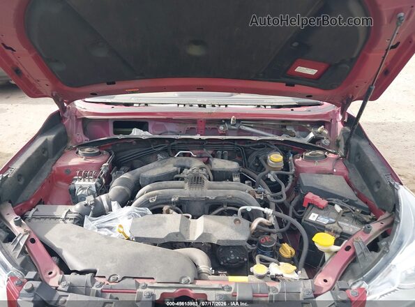 JF2SJAEC5JH437415 2018 SUBARU FORESTER Red Widok z tyłu