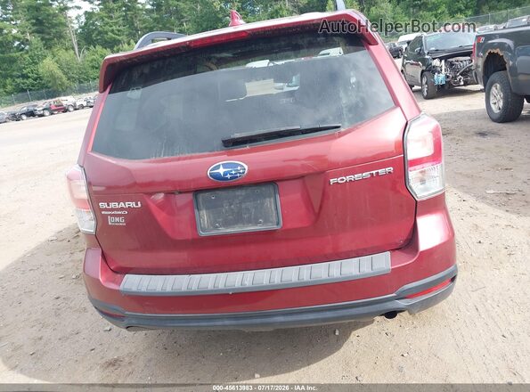 JF2SJAEC5JH437415 2018 SUBARU FORESTER Red 