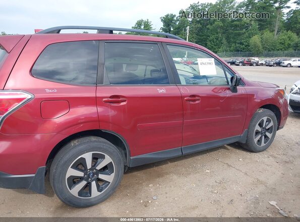 JF2SJAEC5JH437415 2018 SUBARU FORESTER Red 