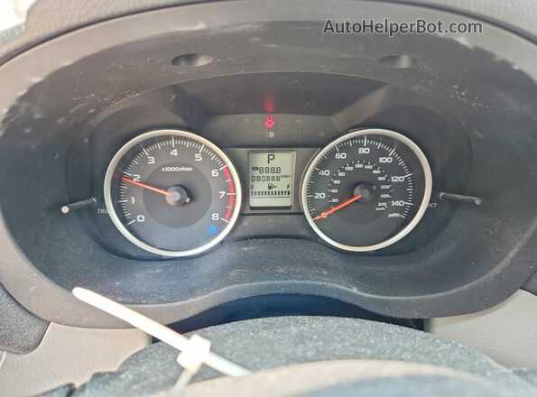JF2SJAEC5JH614447 2018 SUBARU FORESTER Темно-бордовый Вид щитка приборов