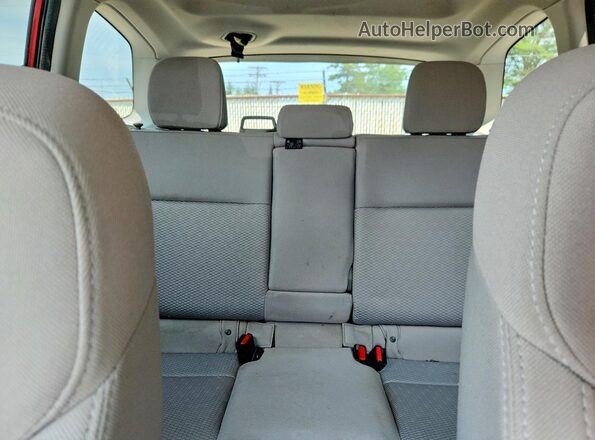 JF2SJAEC5JH614447 2018 SUBARU FORESTER Темно-бордовый Вид задних сидений