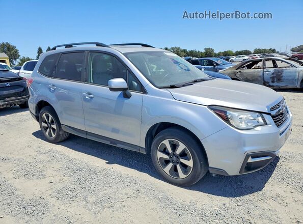JF2SJAEC5JH616120 2018 SUBARU FORESTER Silver Przód prawy