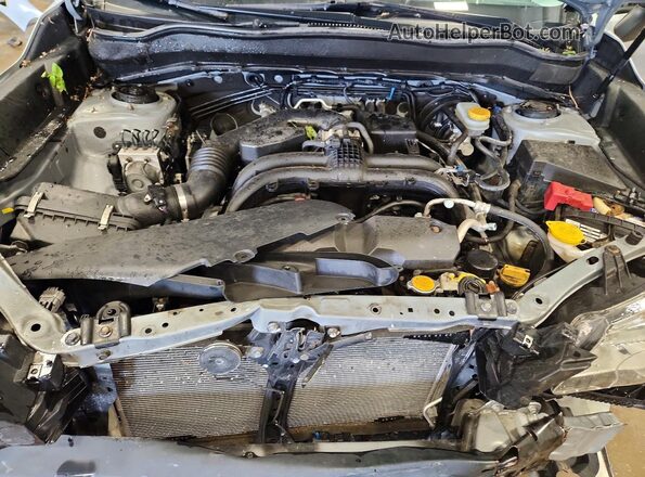 JF2SJAEC6HH478243 2017 SUBARU FORESTER Gray ძრავის განყოფილების ხედი