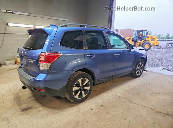 JF2SJAEC6HH481420 2017 SUBARU FORESTER Blue Tył prawy