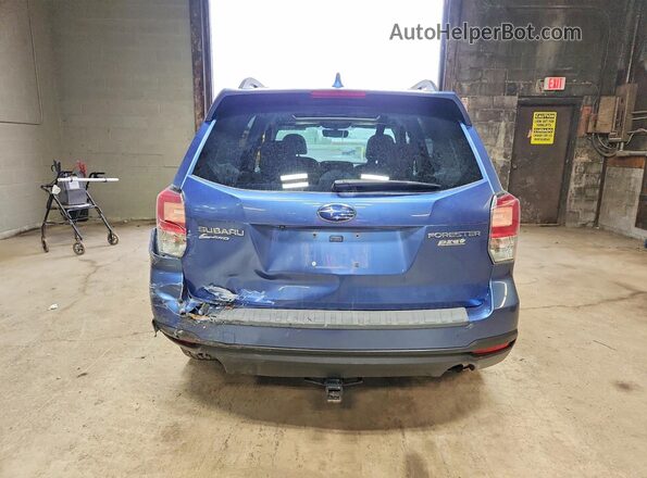 JF2SJAEC6HH481420 2017 SUBARU FORESTER Blue Widok z tyłu