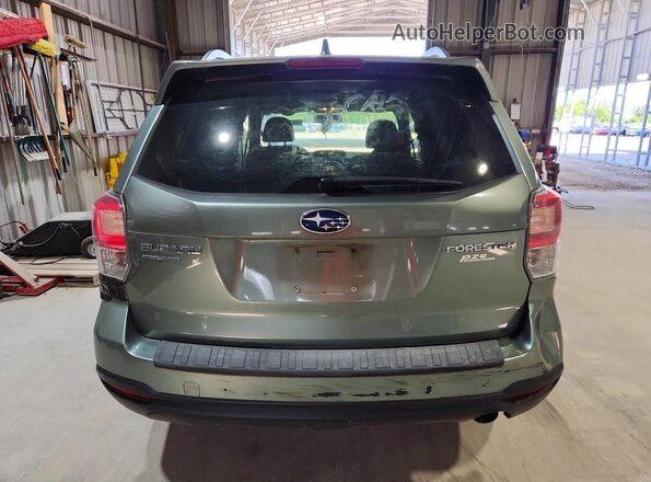 JF2SJAEC6HH513072 2017 SUBARU FORESTER Зеленый Вид сзади