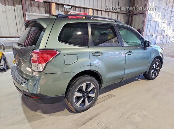 JF2SJAEC6HH513072 2017 SUBARU FORESTER Зеленый Задняя правая четверть